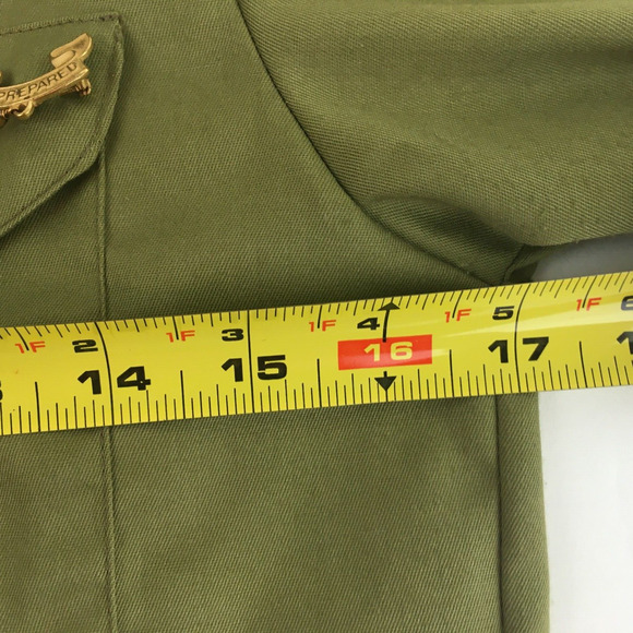 BSA Boy Scouts Official Shirt Long Sleeve Webelos tri color 3 pins - Picture 5 of 16